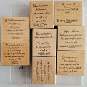 Stampin' Up! - God's Blessings - LIKE NEW